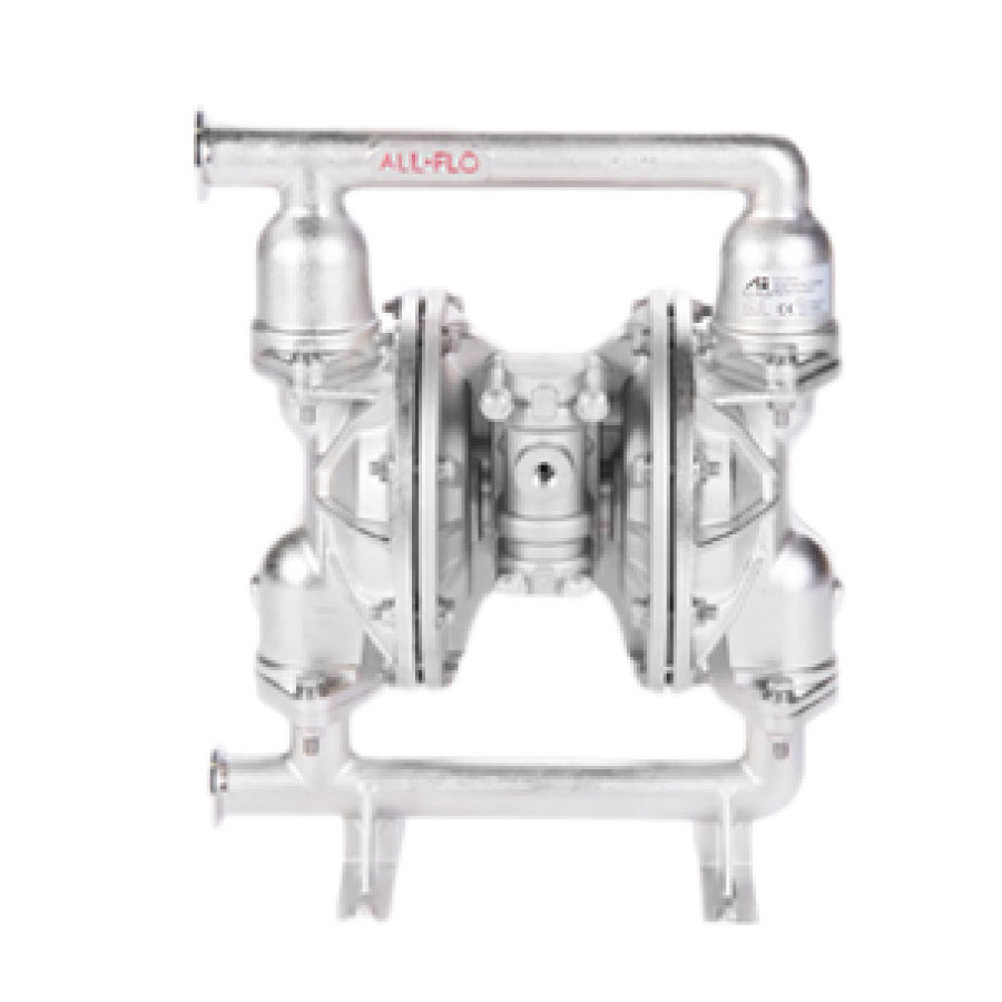 Bomba Industrial All-Flo Serie Serie F Sanitaria - Soluciones en Bombas de Diafragma Neumáticas